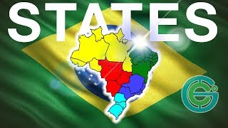 The states of Brazil explained Geography Now [upl. by Melonie]