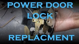 How a Power Door Lock Works amp Replacement [upl. by Dido]