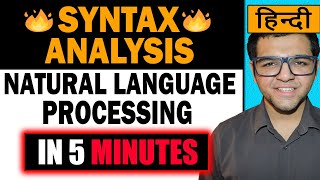 Syntax Analysis in Natural Language Processing [upl. by Mullins128]