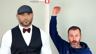 How Tall is Dave Bautista [upl. by Dee]