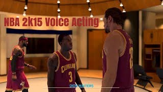 NBA 2k15 Horrible and Hilarious Voice Acting Compilation [upl. by Kcirdnekal]