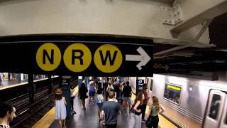 ⁴ᴷ The Busiest NYC Subway Station Times Square–42nd StreetPort Authority Bus Terminal [upl. by Chapen413]