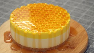 No Bake Honey Cheesecake [upl. by Ettelegna]