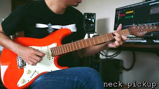 Schecter Nick Johnston signature  sound demo [upl. by Nolek]