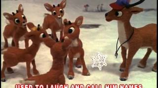 Rudolph the Red Nosed Reindeer Sing Along with Lyrics [upl. by Anidan901]