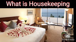 What is Housekeeping  What is Room Attendant Responsibilities [upl. by Atiuqiram379]