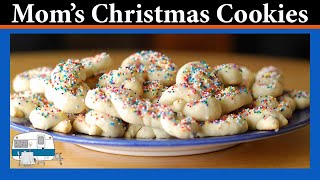 My Moms Italian Christmas Cookies recipe Knot Cookies [upl. by Doxia]