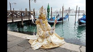 Carnevale Festivities in Venice [upl. by Nnylhsa]