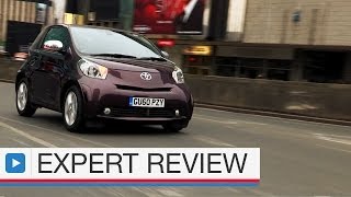 Toyota iQ hatchback car review [upl. by Adda]