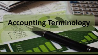 Accounting Terminology for Corporation Accounting [upl. by Hasina]