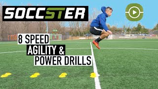 8 Exercises to Improve Speed Agility amp Power [upl. by Limaa]