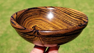 Cocobolo Bowl [upl. by Inttirb]