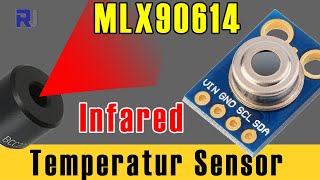 Using Melexis MLX90614 NonContact Infrared Thermometer with Arduino [upl. by Cherise976]