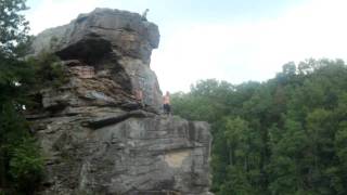 Cliff Jumping  3 Sisters  Corbin Kentucky [upl. by Cleave902]