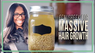 Fenugreek For Hair Growth  For Hair Loss  Strengthen [upl. by Nwahsar147]