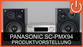 Panasonic SCPMX94EG Produktvorstellung  THOMAS ELECTRONIC ONLINE SHOP [upl. by Oidualc421]