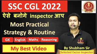 SSC CGL 20222023 Complete guidance Exam pattern jobs Strategy Books Routine amp Motivation [upl. by Innep237]