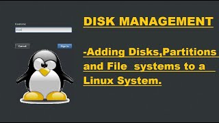 Disk Partitioning in Linux  Adding Disks Partitions amp File systems  RHEL7CentOS7 [upl. by Sholley531]