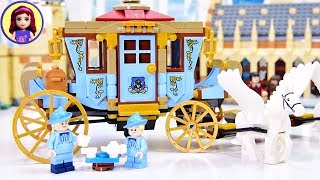 Lego Harry Potter Beauxbatons Carriage Arrival at Hogwarts Build [upl. by Amitie]