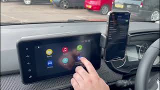 Dacia Sandero and Stepway 2021 wireless AppleAndroid CarPlay explainedTutorial [upl. by Ibrik]