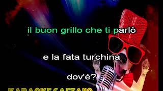 Johnny Dorelli Lettera a Pinocchio karaoke [upl. by Epps]