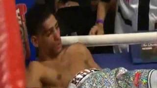 Amir Khan Knocked out in 30 seconds v Breidis Prescott Full Fight ko knockout [upl. by Uamak]