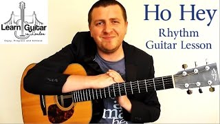 Ho Hey  Easy Guitar Tutorial  The Lumineers  With Rhythm Arrows [upl. by Halie707]