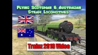 Flying Scotsman amp Australian Steam Locomotives  TRS2019 Video [upl. by Ultann299]