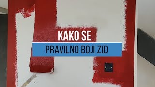 Uradi sam Postupak bojenja zidova [upl. by Ycam]