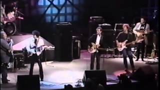 Mr Tambourine Man with Byrds Reunion and Bob Dylan 1990 [upl. by Deeanne]