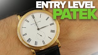 The EntryLevel Patek Review of the Patek Philippe Calatrava 5119J [upl. by Damle]