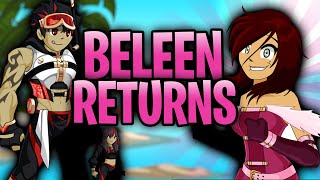 Beleen Returns AQW Mobile Item Update AQW News [upl. by Odraleba]