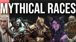 Are they BREEDABLE Mythical Races Tier List [upl. by Suidaht951]