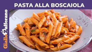 PASTA ALLA BOSCAIOLA RICETTA ORIGINALE [upl. by Olzsal]