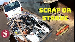 Scrap or Starve Street Scrapping for CASH  Scrap Steel Scavenge [upl. by Aikrehs]