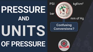 Pressure and Units of Pressure  Conversion of Units [upl. by Anirahc]