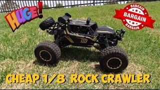 BIG 18 Scale Budget 609E Rock Crawler Truck  Full Review [upl. by Nelluc269]