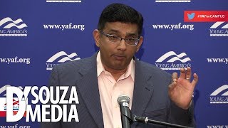 SO SATISFYING DSouza slams leftists—including professors—at Yale [upl. by Adnilasor]