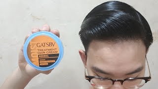 Gatsby Treatment Hair Cream Review [upl. by Osi567]