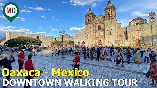 Oaxaca City Mexico  Virtual Walking Tour [upl. by Adnic903]