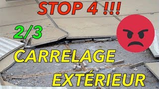 COMMENT CARRELER UNE TERRASSE EN BÉTON ARMÉ  SIR 4 23 [upl. by Susi]