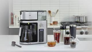 Introducing the Braun MultiServe KF91 Series Coffee Machine [upl. by Neslund984]