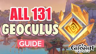 How to GET ALL GEOCULUS LIYUE COMPLETE GUIDE  Genshin Impact [upl. by Assela]