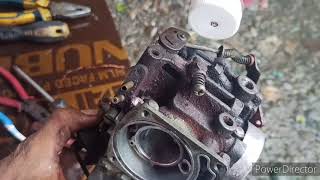 Cleaning carburator F6A12VALVE scrum [upl. by Legnaesoj]