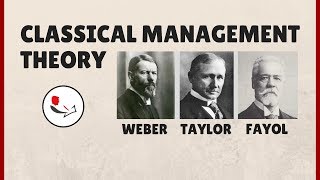 Classical Management Theory [upl. by Iney]