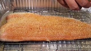 Dry Brined Smoked Salmon Recipe [upl. by Staten]