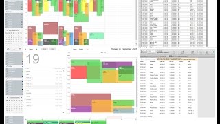 Dienstplan Stundenplan Belegungsplan Einsatzplan Kalender Software [upl. by Sinclair]