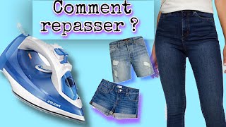 COMMENT REPASSER UN PANTALON  JEANS 👖COMME UN PRO [upl. by Mitchel]