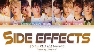 STRAY KIDS  Side Effects 부작용 Color Coded Lyrics EngRomHan가사 [upl. by Yulma743]