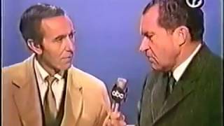 Chris Schenkel Interviews Richard Nixon [upl. by Nygem]